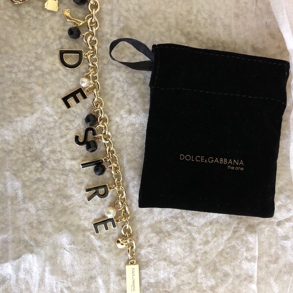 Dolce & Gabbana charm bracelet